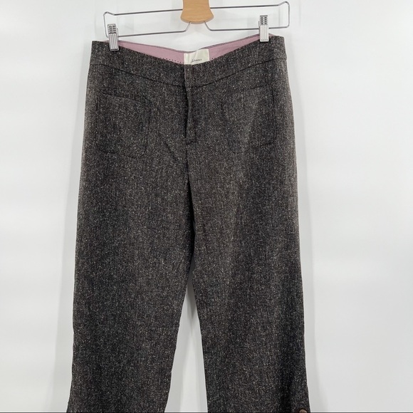 ELEVENSES Anthropologie  Wide leg trousers size 6 - Picture 3 of 6